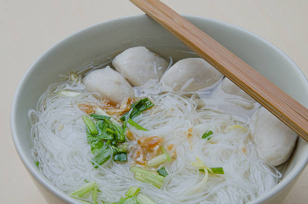 istock Pork ball Noodles 536250589