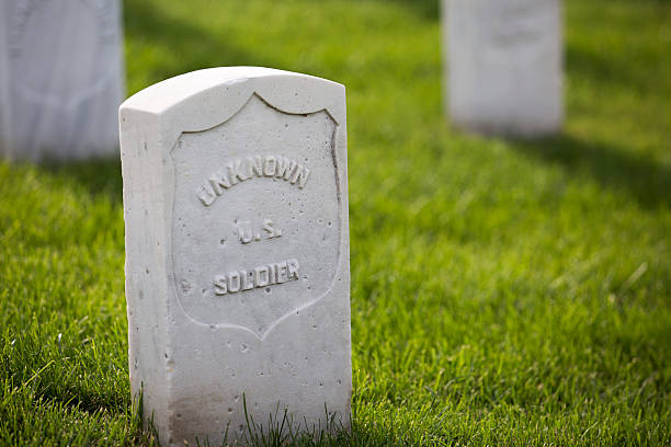 istock military cemetery headstones mark dead veterans graves 536268838