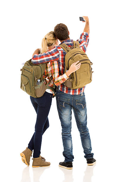 istock couple taking selfie with their smart phone 536274149