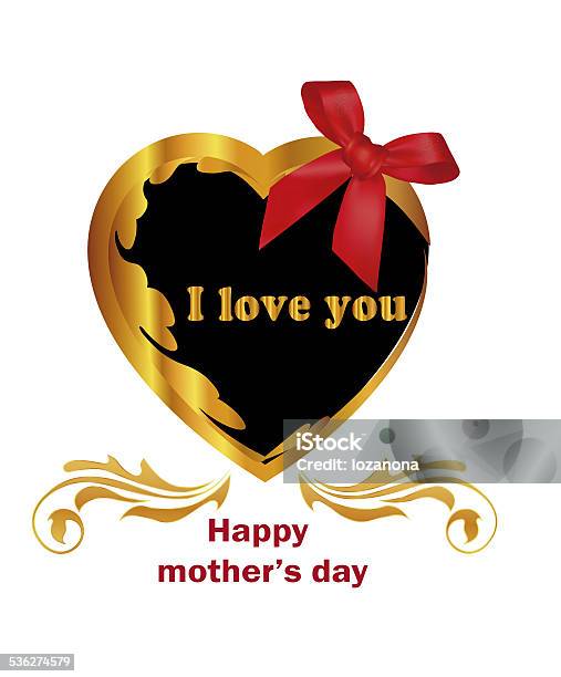 Happy Mothers Day I Love You Stock Photo - Download Image Now - 2015, Admiration, Adult