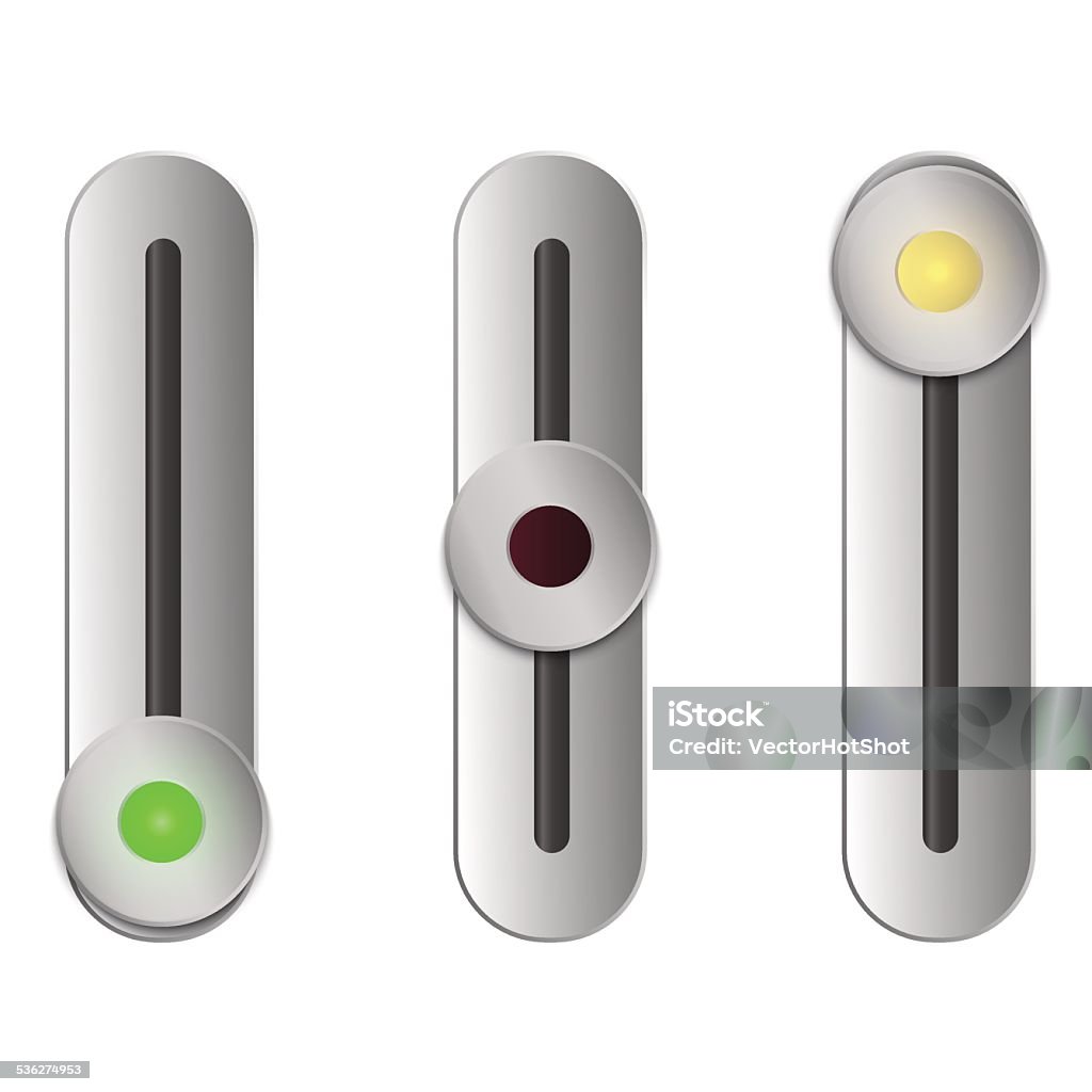 Control Switch Bar Vector Switcher Illustration Slider Control Bar Stock Illustration ...