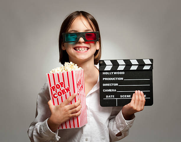 istock little girl with 3D glasses 536276061