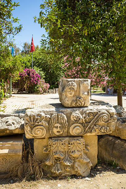 istock Ancient lycian Myra ruins at Turkey Demre 536278663