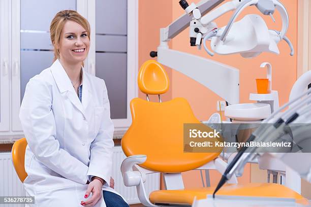 Young Dentistry In The Workplace Stock Photo - Download Image Now - 2015, Adult, Assistant