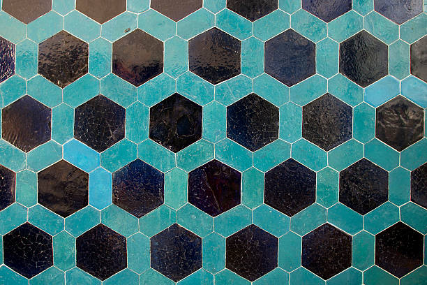 istock Ancient Handmade Turkish Tiles ,Istanbul, Turkey 536285431