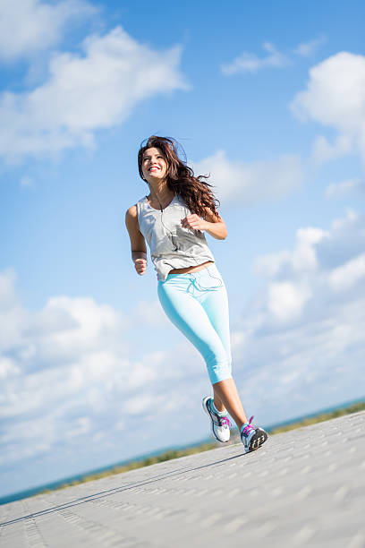 istock Female runner outdoors 536288951