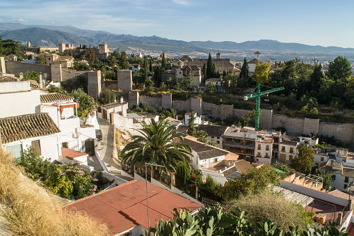 sight of the albaicin and walls