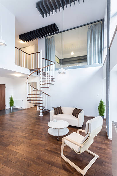 istock Stairs in apartment 536292677