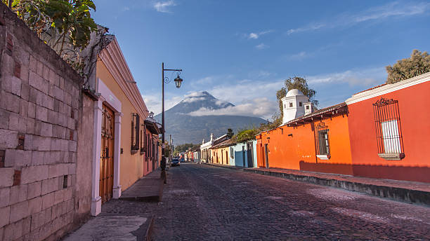 istock Guatemala, Antigua,Volcano,Travel - Image 536309549