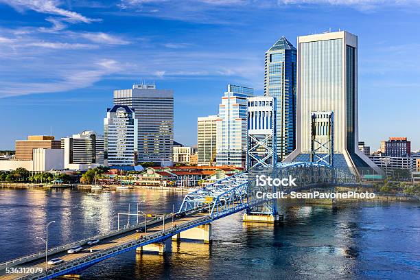 Edificios De La Ciudad De Jacksonville Florida Foto de stock y más banco de imágenes de Jacksonville - Florida - Jacksonville - Florida, Florida - Estados Unidos, Panorama urbano