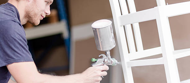 istock Painting chair on white color 536313763