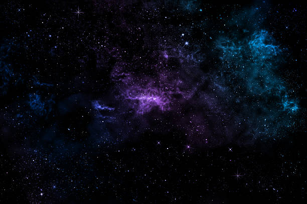 istock colorful starlit sky with stars, nebula, clouds 536313891