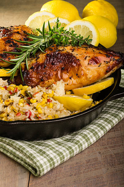 540+ Chicken Rice Skillet Stock Photos, Pictures & Royalty-Free Images