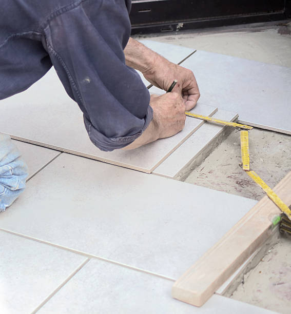 istock Craftsman laid tiles 536347792