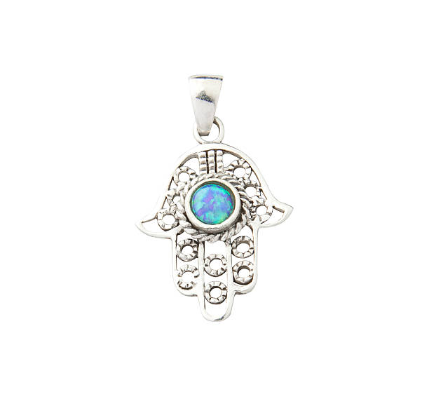 istock silver pendant in Islam religion symbol shape 536350553
