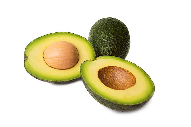 istock Avocados isolated on white 536350899