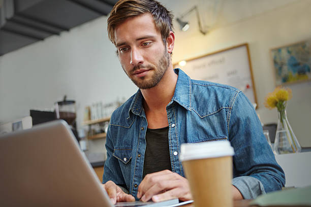 istock He comes here for the coffee and wifi 536354785
