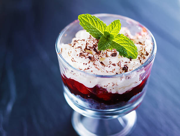 istock cherry and chocolate cake parfait 536355427