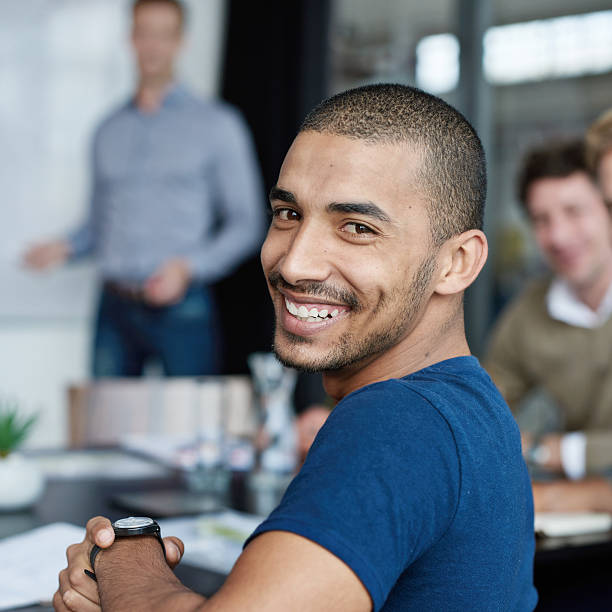 istock Setting his career goals to new highs 536356991