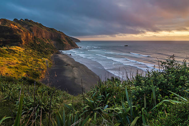 istock Maori Bay, Muriwai 536357039