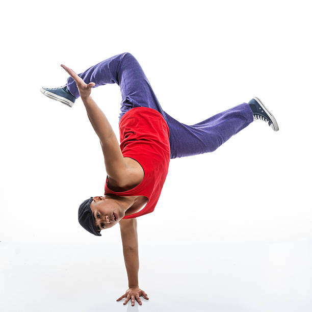 istock Hip Hop Dancer Handstand 536403081