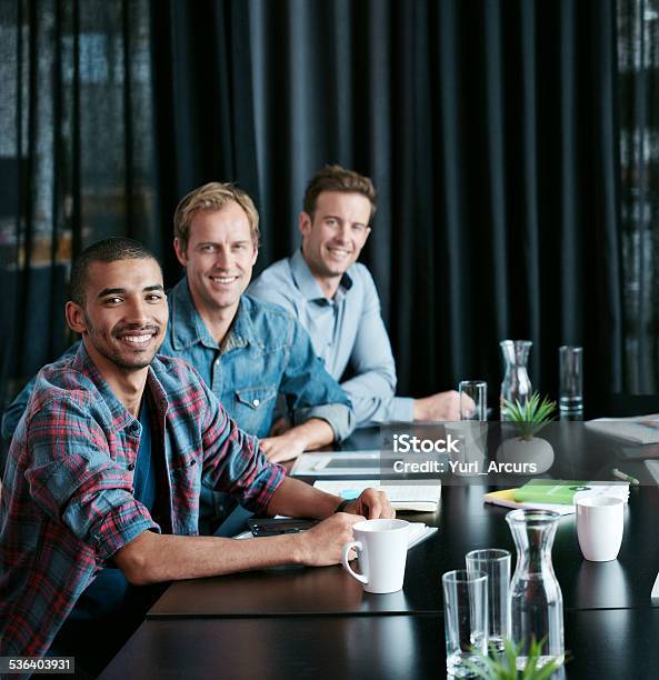 Collaboration Is The Key To Success Stock Photo - Download Image Now - Business Meeting, 2015, Adult