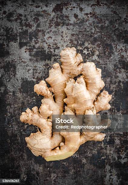 Fresh Ginger Stock Photo - Download Image Now - 2015, Backgrounds, Close-up