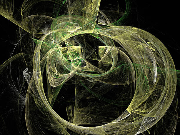 istock Digital Fractal on Black 536406267