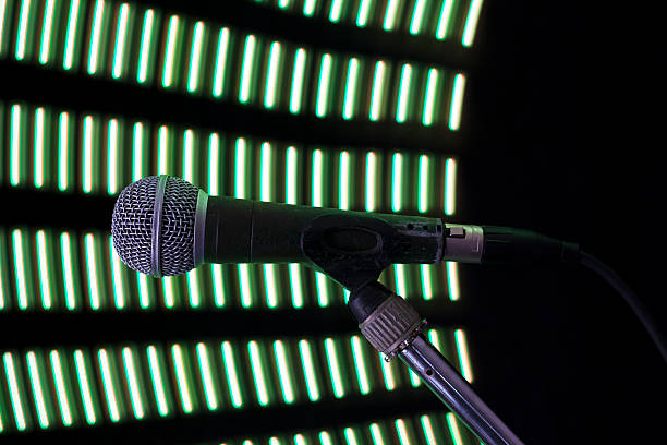 istock green led arc forward of microphone 536406277