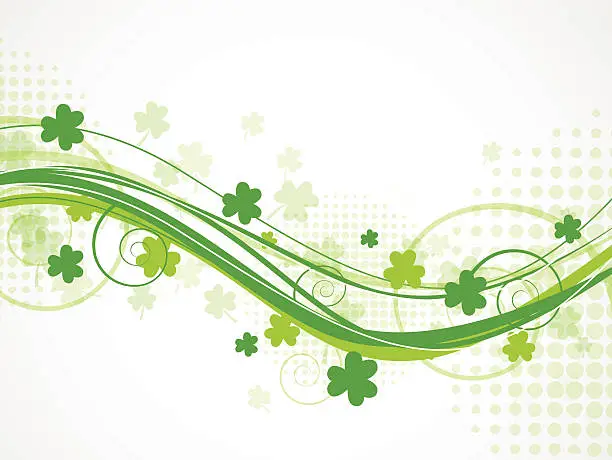 Vector illustration of St. Patrick's day background