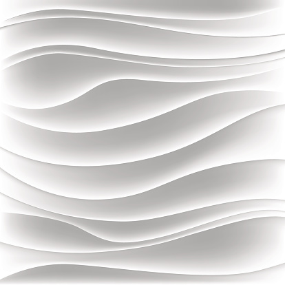 Vector illustration of an elegant white and grey curves.