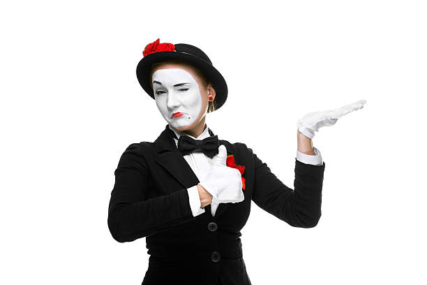 istock Portrait of the approving mime 536408643