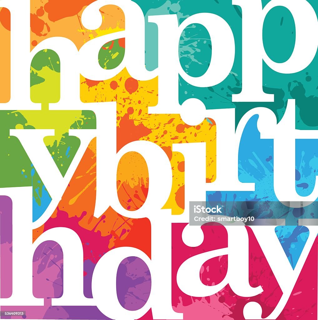 Happy Birthday - Royalty-free Verjaardag vectorkunst Happy Birthday - Royalty-free Verjaardag vectorkunst
