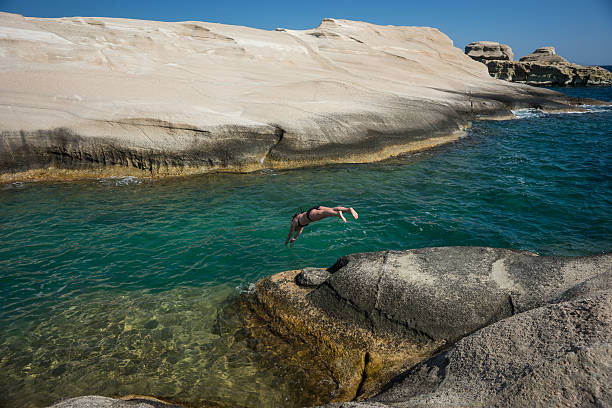 istock Moonscape beach Sarakiniko, Milos, Greece 536427682