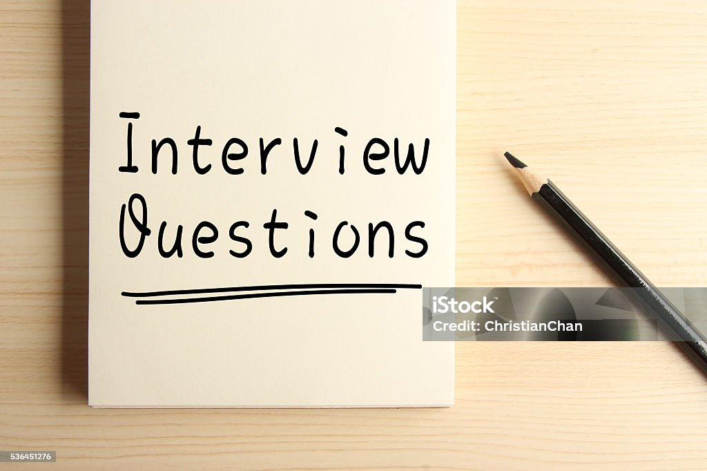 Interview Fragen - Lizenzfrei Befragung Stock-Foto