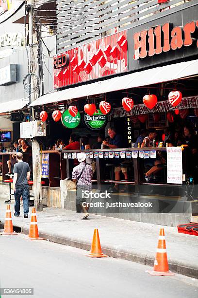 Adult Tourists In Gogo Bar At Nana Plaza Stock Photo - Download Image Now - 2015, Adult, Bangkok