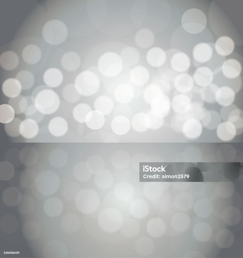 Blurred grey sparkles Vector of dark blurred grey sparkles with reflection background. 2015 stock vector