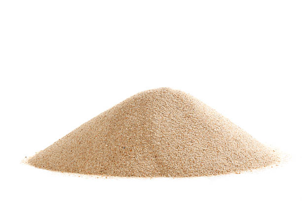 Stack of sand stock photo