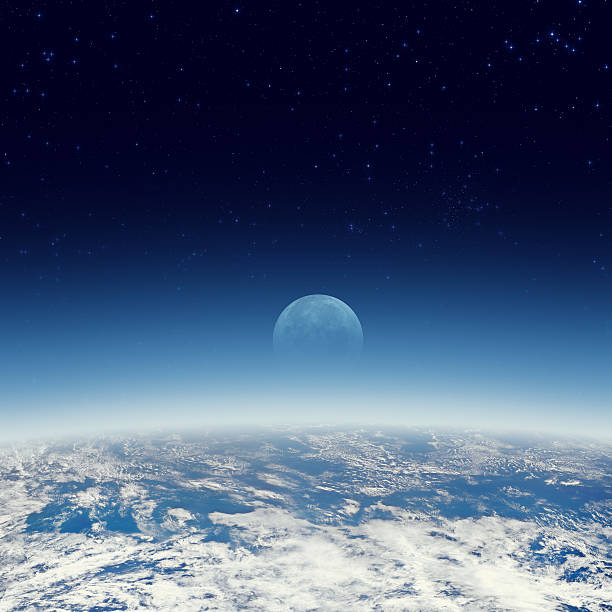 moonris'earths 雰囲気を - earths ストックフォトと画像