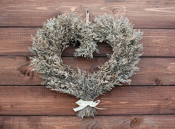 istock Heart on a wooden background 536506309