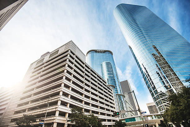 istock the futuristic Houston downtown 536506861