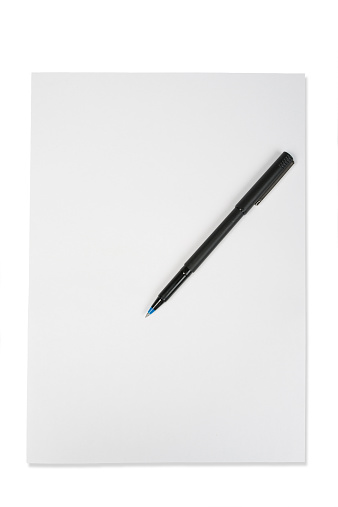 White paper pen Clearance
