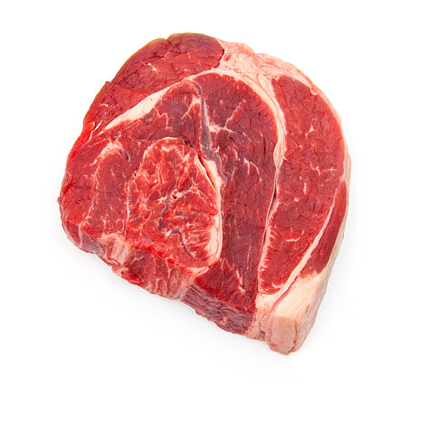 istock Shin of beef meat isolated on a white studio background, 536509567