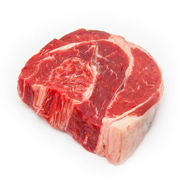 istock Shin of beef meat isolated on a white studio background, 536509573