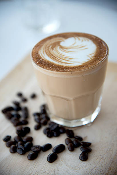 istock Hot Espresso with Latte Art 536553199