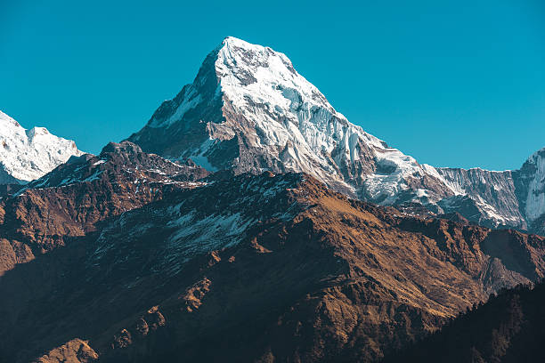 Himalaya Mountains Nepal Stock Photo - Download Image Now - 2015