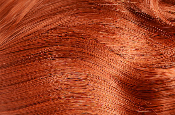 istock Beautiful red hair as a background 536558963