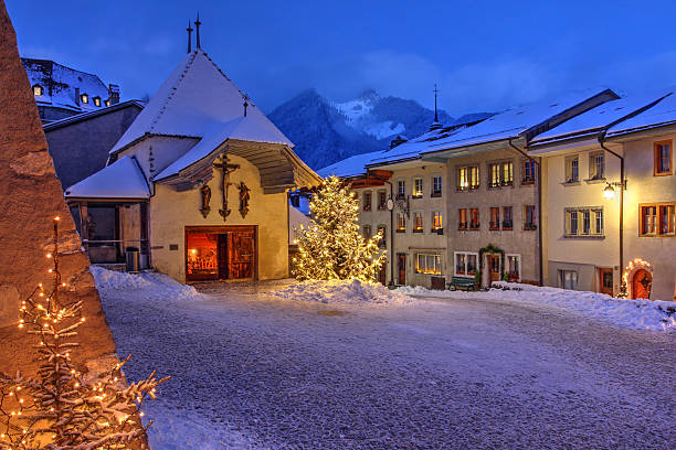 gruyères, suiza - fribourg fotografías e imágenes de stock