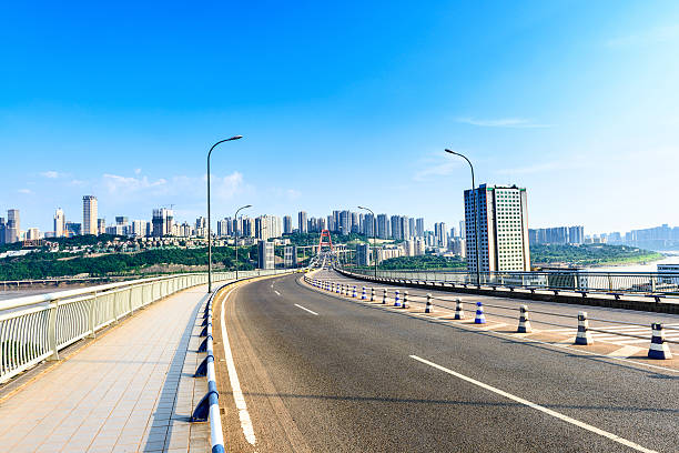 istock traffic interchange and bridge in modern city chongqing 536559863