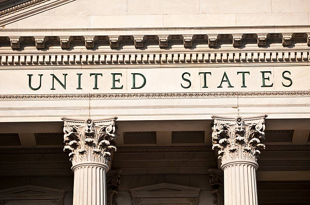 istock United States text on federal building 536593682